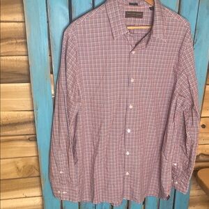 fairlane and sons dress shirt Fairlane and Sons slim fit button down in large tall